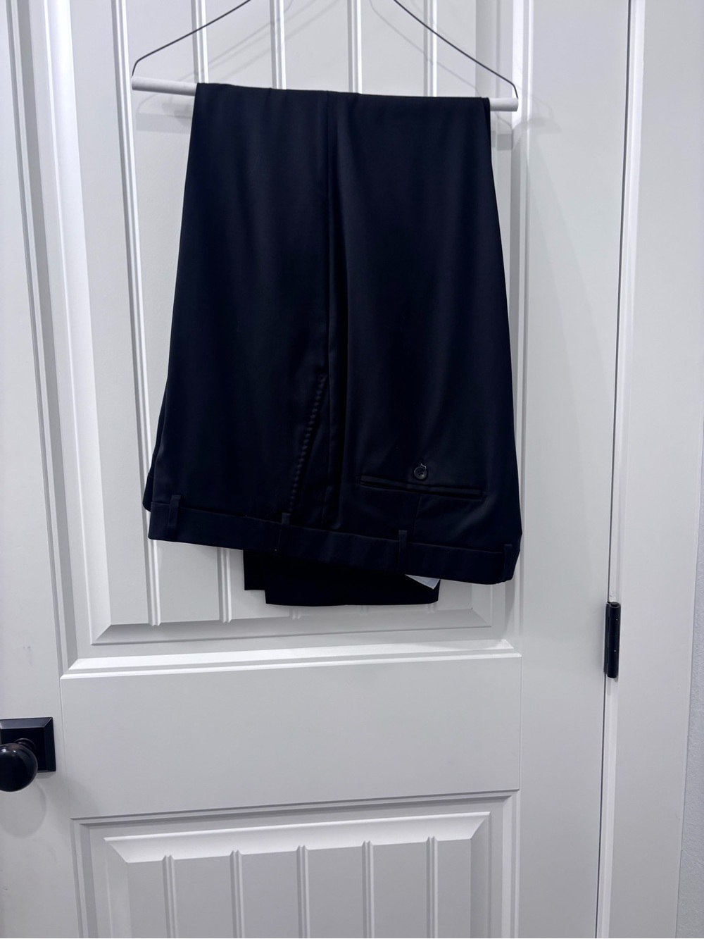 Men's Classic Black Dress Pants